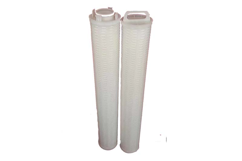 Large Flux Pleated Filter Element